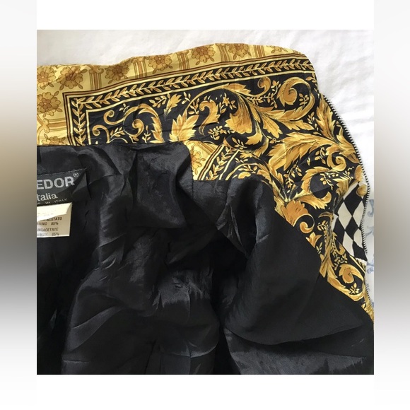 Begedor Italy 100% Silk Jacket Vintage M - Picture 12 of 12